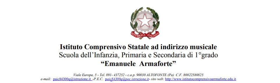 Banner intestazione scuola