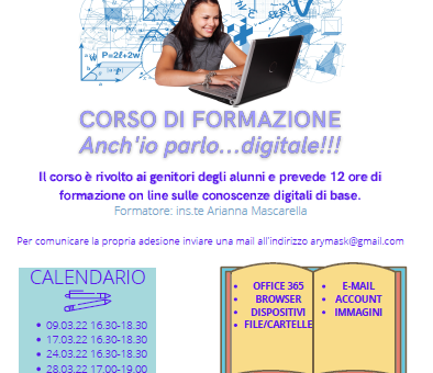 Banner corso di formazione