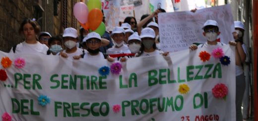 Bambini in marcia per la legalità