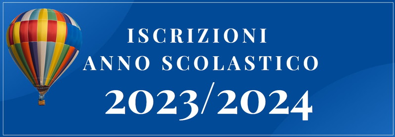 Banner iscrizioni a.s. 2023/2024