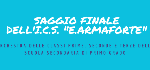 Manifesto saggio finale