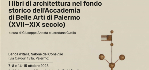 locandina mostra libri e architettura